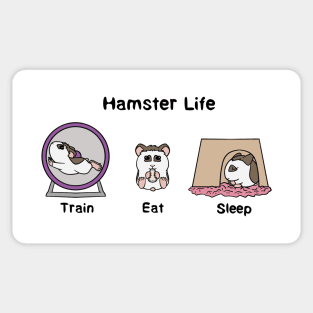 Hamster Life Sticker